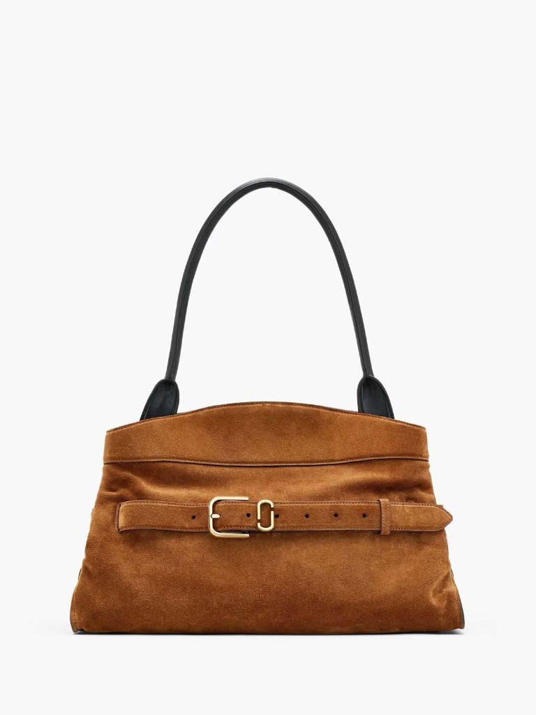 Marc Jacobs Women’s The Suede Dakota Large Satchel - Copper
